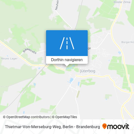 Thietmar-Von-Merseburg-Weg Karte