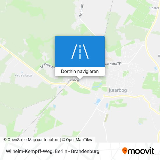 Wilhelm-Kempff-Weg Karte