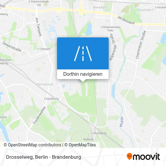 Drosselweg Karte