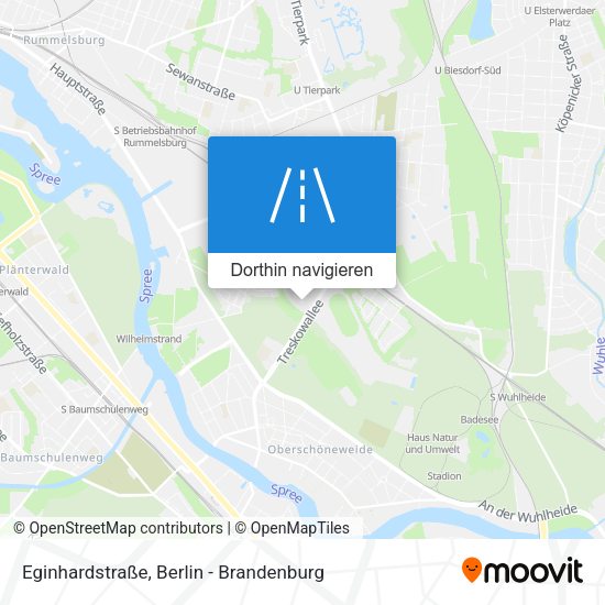 Eginhardstraße Karte
