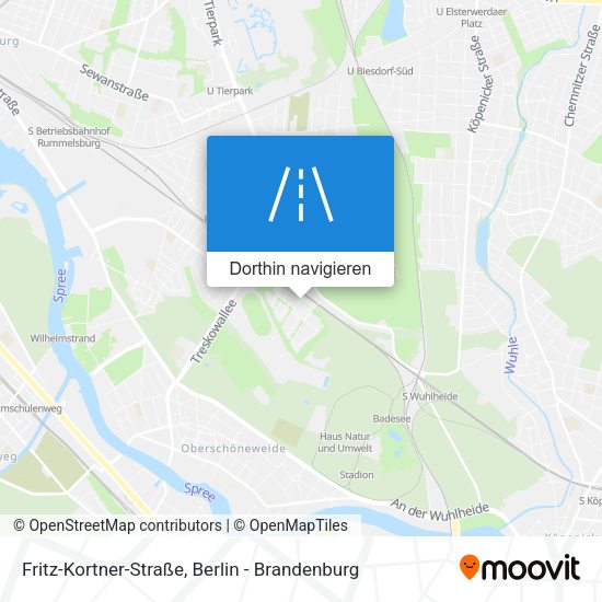 Fritz-Kortner-Straße Karte