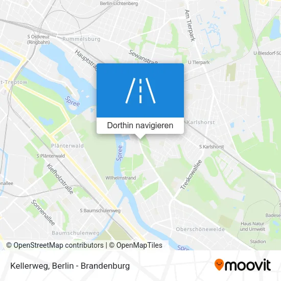 Kellerweg Karte