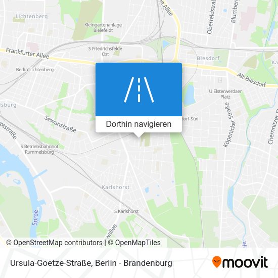 Ursula-Goetze-Straße Karte