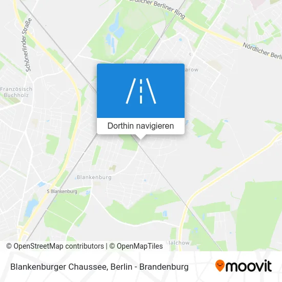 Blankenburger Chaussee Karte