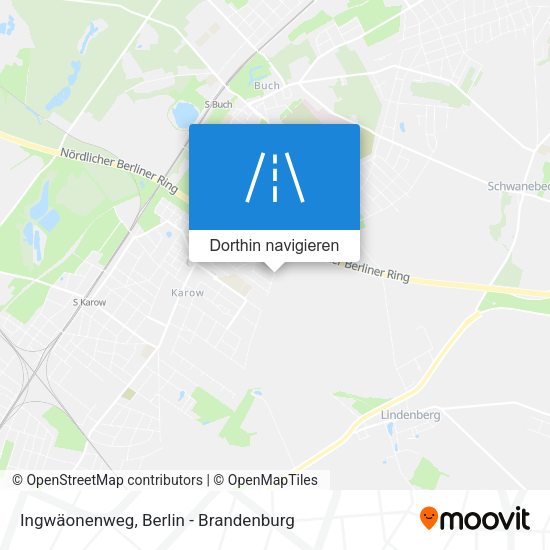 Ingwäonenweg Karte