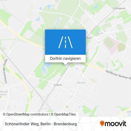 Schönerlinder Weg Karte