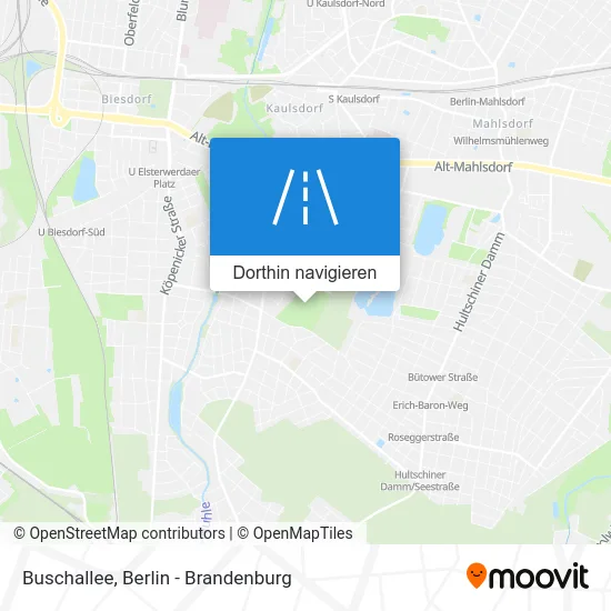 Buschallee Karte