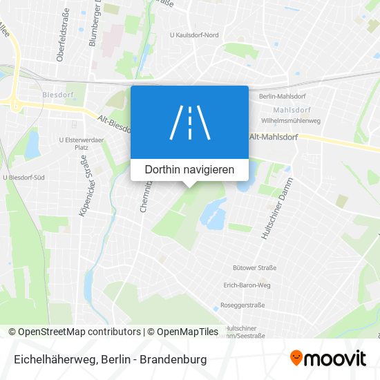 Eichelhäherweg Karte