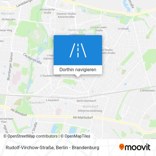 Rudolf-Virchow-Straße Karte