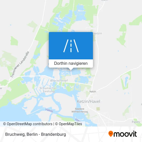 Bruchweg Karte