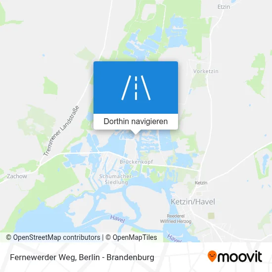 Fernewerder Weg Karte