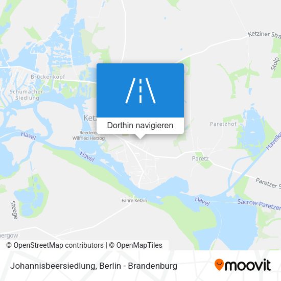 Johannisbeersiedlung Karte