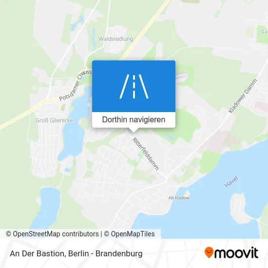 An Der Bastion Karte