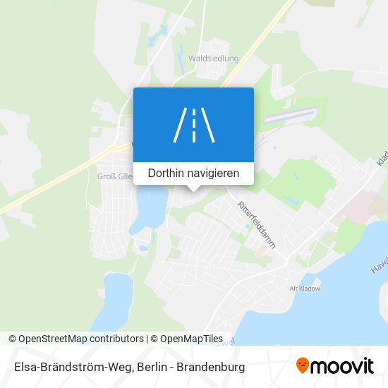 Elsa-Brändström-Weg Karte