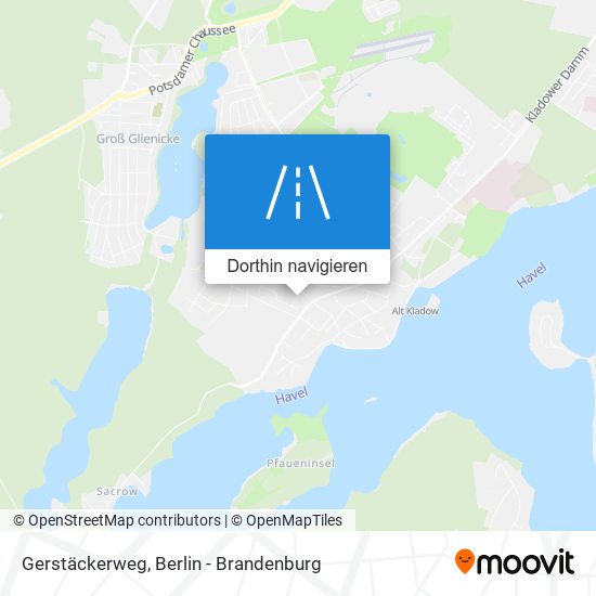 Gerstäckerweg Karte