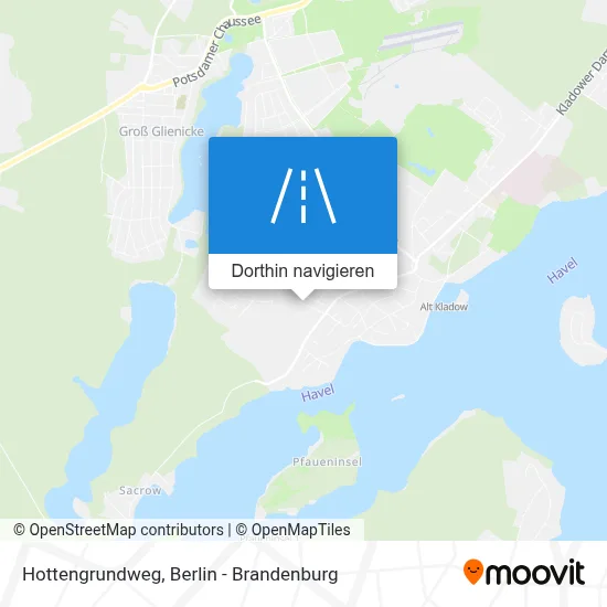 Hottengrundweg Karte