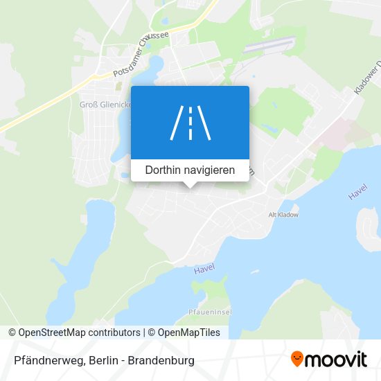 Pfändnerweg Karte
