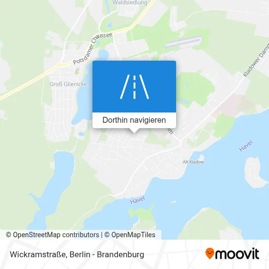 Wickramstraße Karte