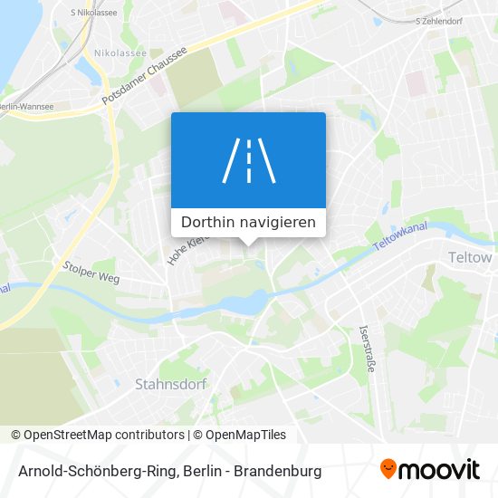 Arnold-Schönberg-Ring Karte