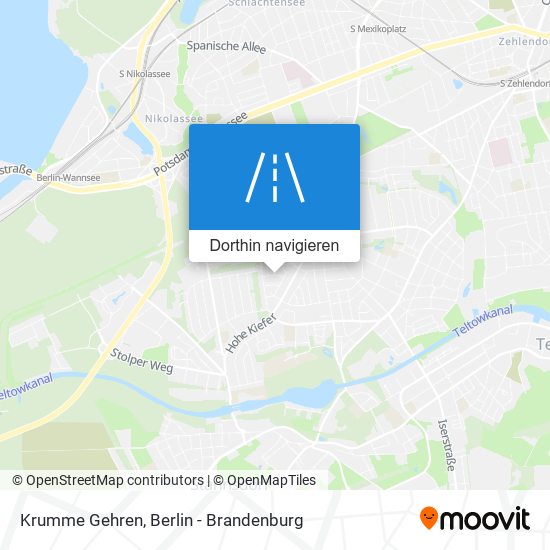 Krumme Gehren Karte