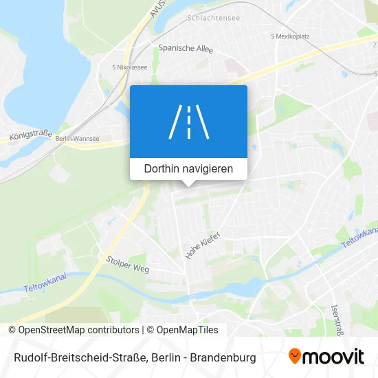 Rudolf-Breitscheid-Straße Karte