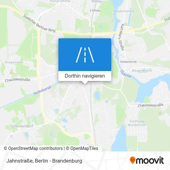 Jahnstraße Karte