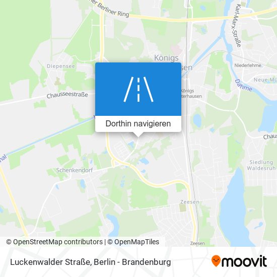 Luckenwalder Straße Karte