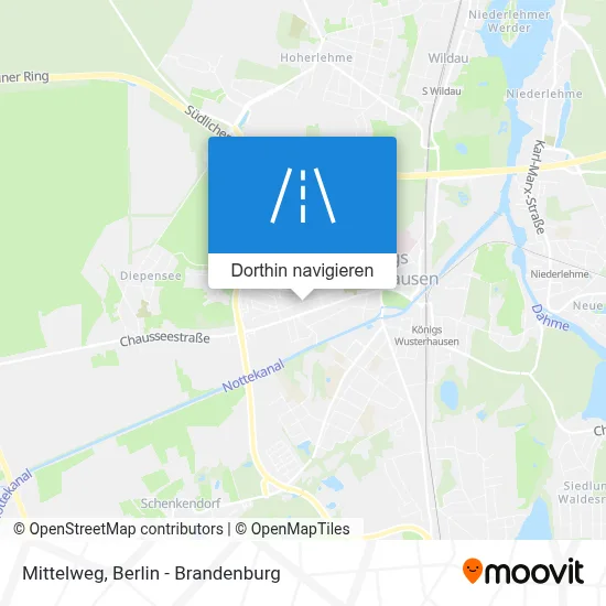 Mittelweg Karte