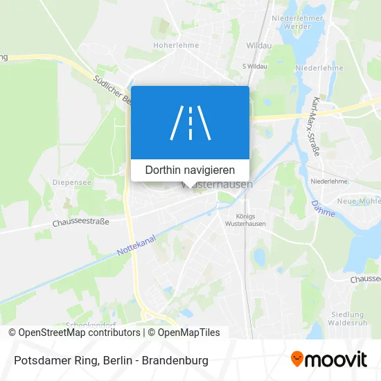 Potsdamer Ring Karte