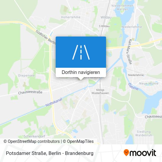 Potsdamer Straße Karte
