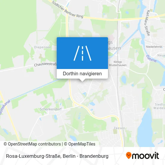 Rosa-Luxemburg-Straße Karte