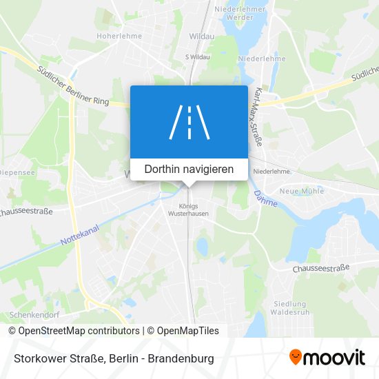 Storkower Straße Karte