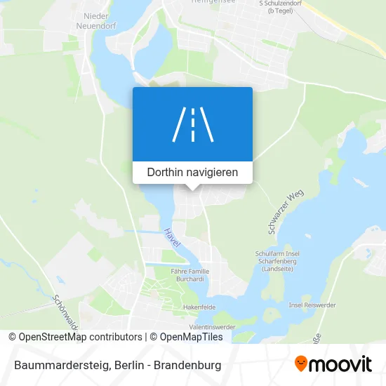 Baummardersteig Karte