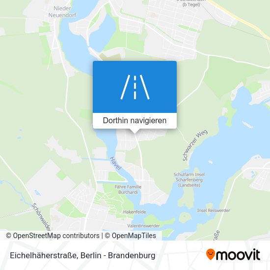 Eichelhäherstraße Karte