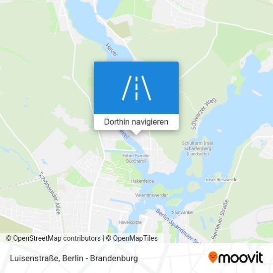 Luisenstraße Karte