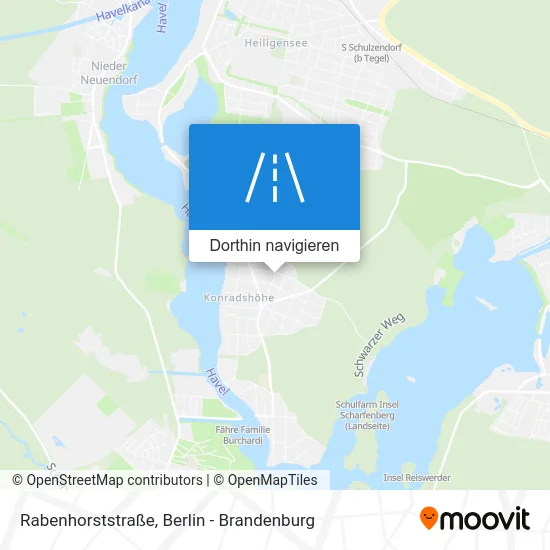 Rabenhorststraße Karte