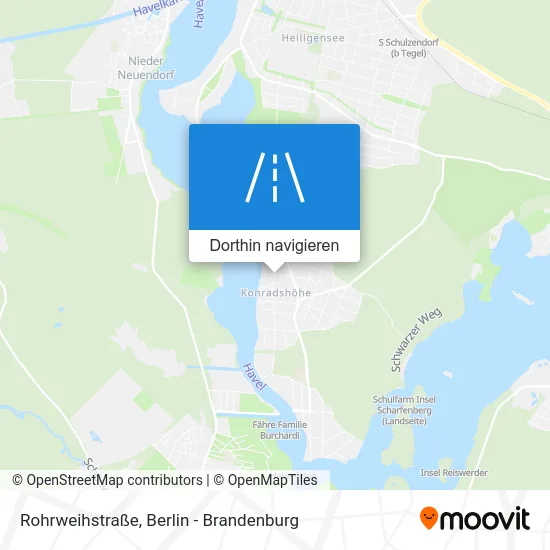 Rohrweihstraße Karte