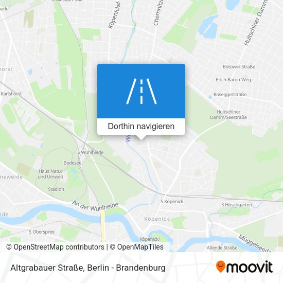 Altgrabauer Straße Karte
