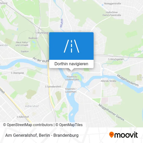 Am Generalshof Karte