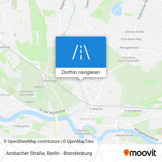 Ambacher Straße Karte