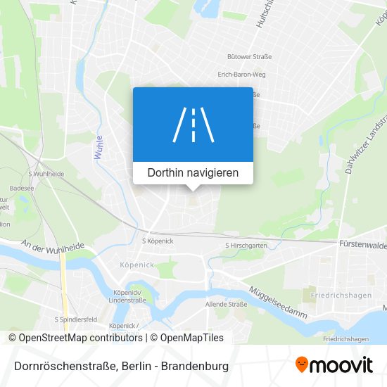 Dornröschenstraße Karte