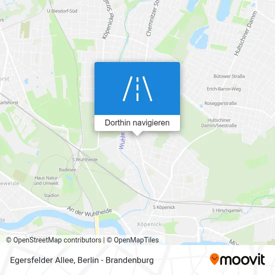 Egersfelder Allee Karte