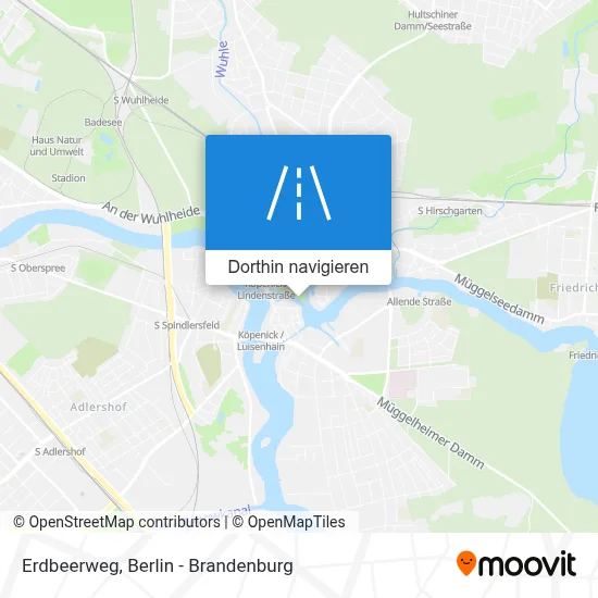 Erdbeerweg Karte