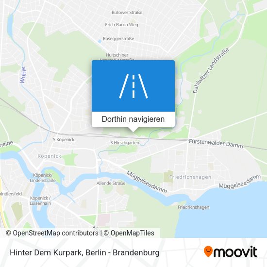 Hinter Dem Kurpark Karte