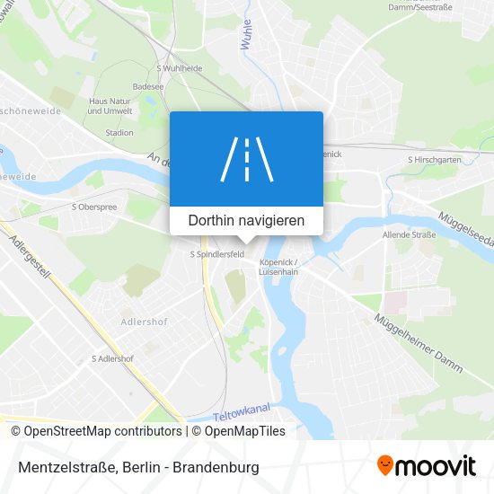 Mentzelstraße Karte