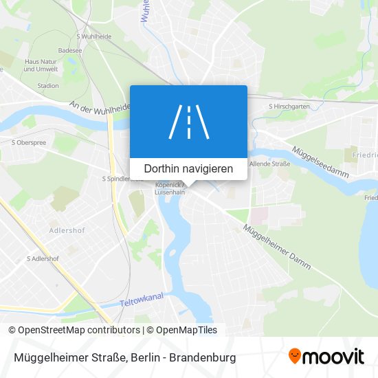 Müggelheimer Straße Karte