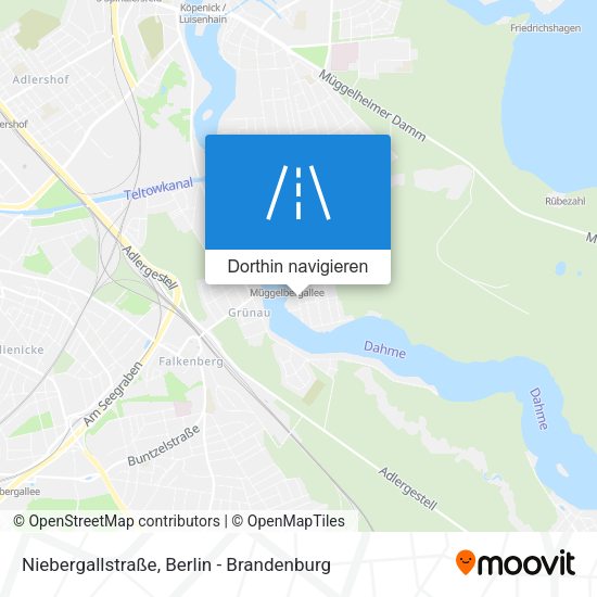 Niebergallstraße Karte
