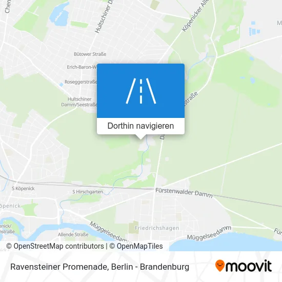 Ravensteiner Promenade Karte