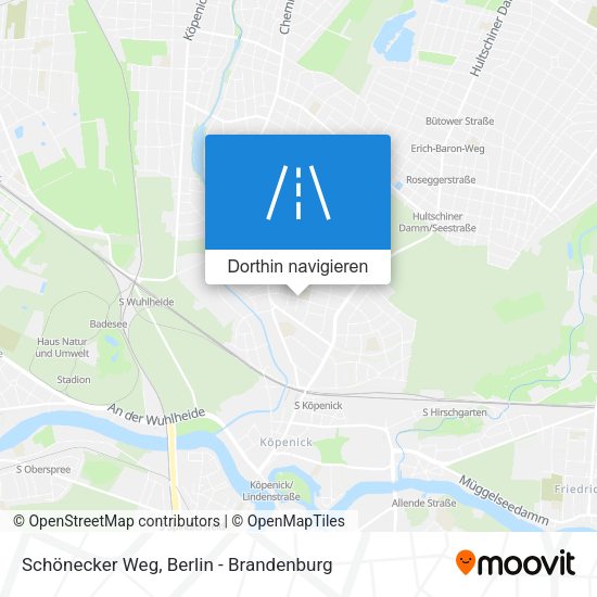 Schönecker Weg Karte
