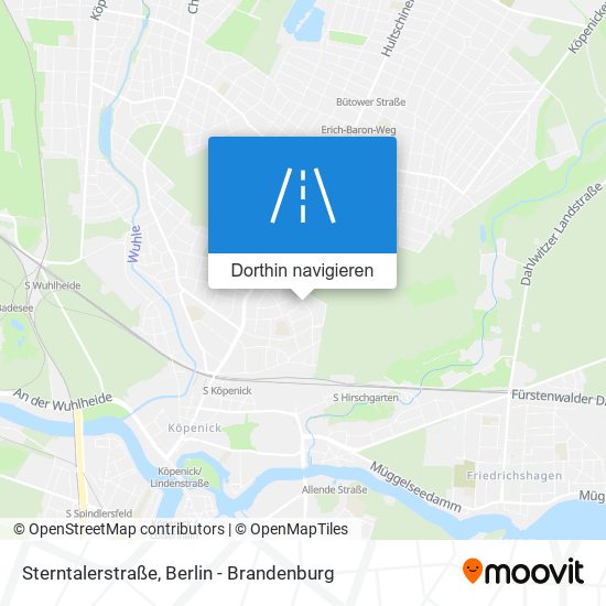 Sterntalerstraße Karte